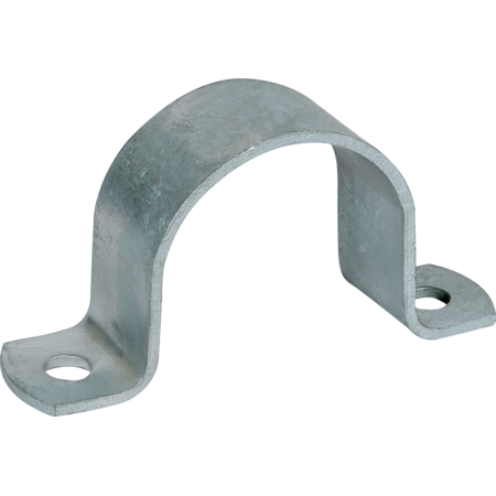 Saddle Clamp, 2", galvanised w = 60 mm
