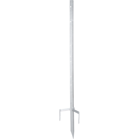 Metalleckpfahl Super, für mobile Zäune bis 0,90 m Höhe