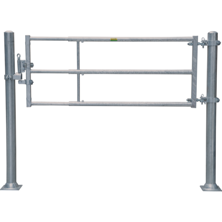 Gate TS3 (170/270) with quick-lock mounted length 1.50 - 2.50 m without welded mounting brackets