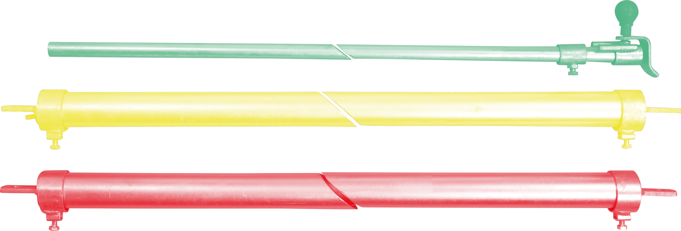Support Tubes, nominal length 3 m, with locking bar