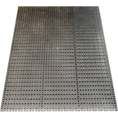 Gitterrost-Boden für Kälber-Auto Maxi vorne, gekörnter Boden, 80,5 x 99,5 x 2,5 cm