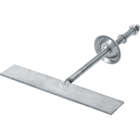 Anchor for Slatted Floor, M12 x 235mm, stainless steel, incl. nut, washer and circlip