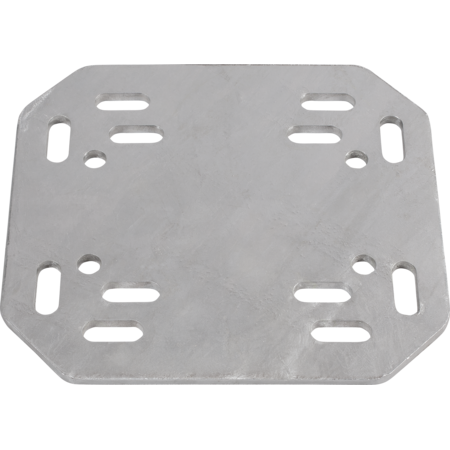 Adaptor Plate Universal for post-pipe connection