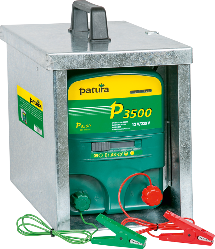 P3500 Multi-Function Energiser for 230 V/12 V with carry box COMPACT