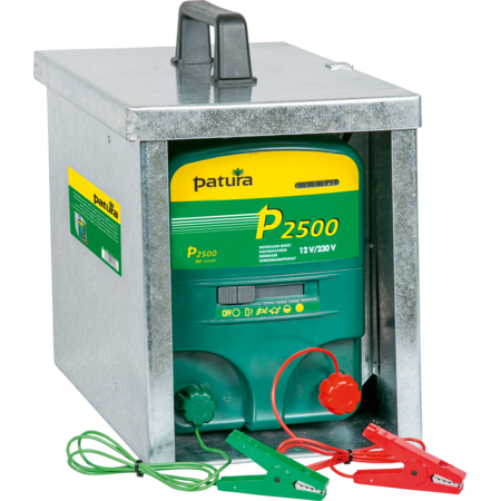 P2500 Multi-Function Energiser for 230 V/12 V with carry box COMPACT