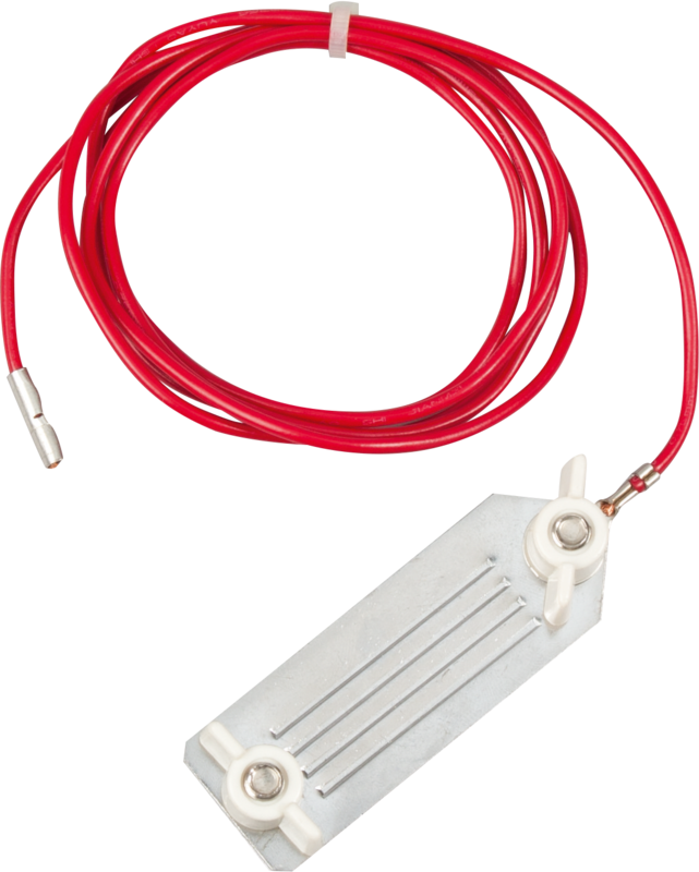 Cable de raccordement cloture ligne ruban 40mm, avec fiche 3 mm