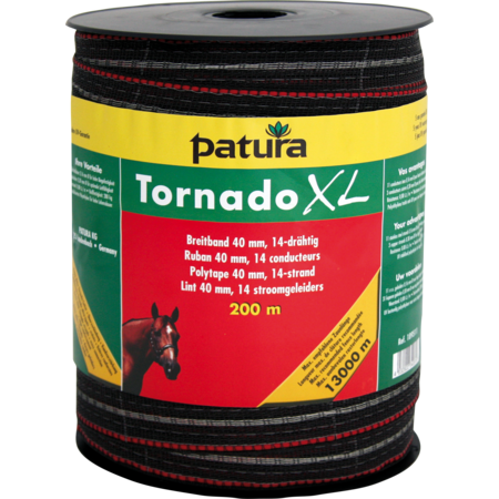 Tornado XL lint 40mm bruin, 200m rol