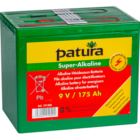 Super Alkaline Battery 9 V/175 Ah for  energisers